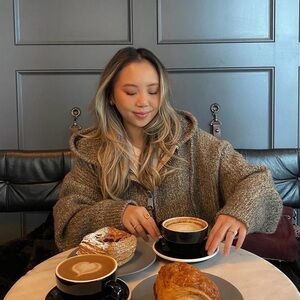 ZARA Oversized Zip Knit